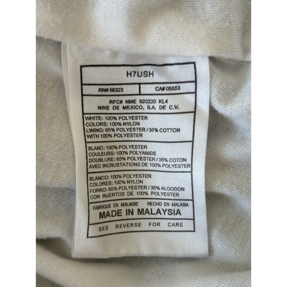 Vintage Nike Jacket Womens Small Windbreaker Teal Blue White Running Workout Zip - Picture 7 of 10